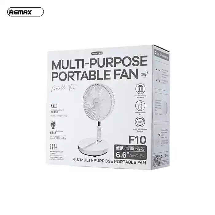 Remax F10 6.6-inch Multi-purpose Portable Fan
